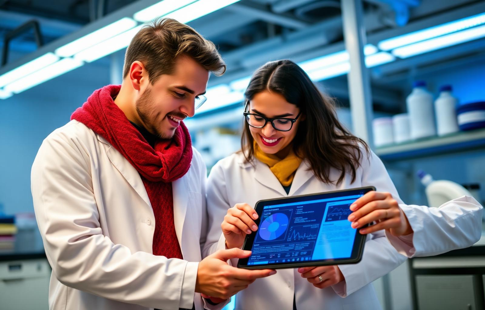 Alexium scientists collaborating